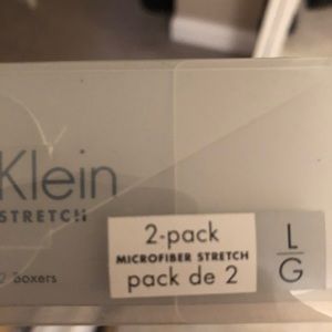2 2 packs CK microfiber stretch boxer briefs